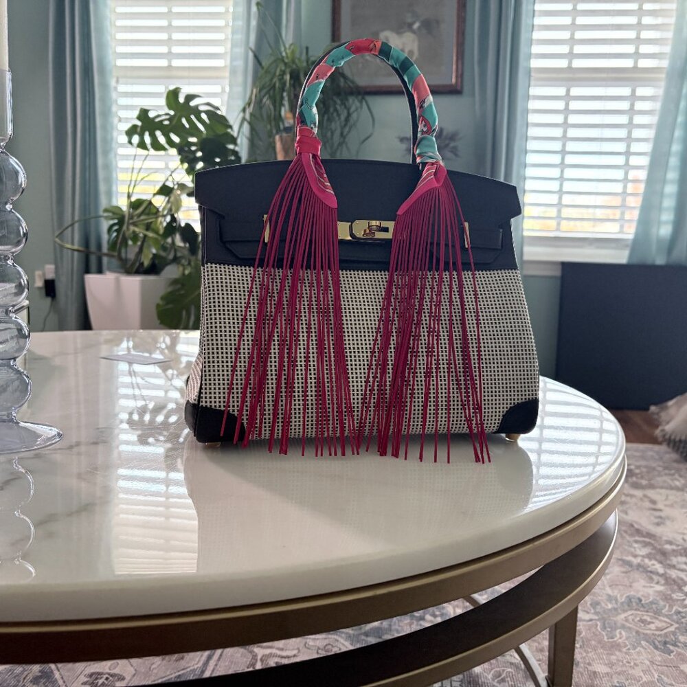 Fringe Handbag Wraps for Summer - Picture 12 of 15